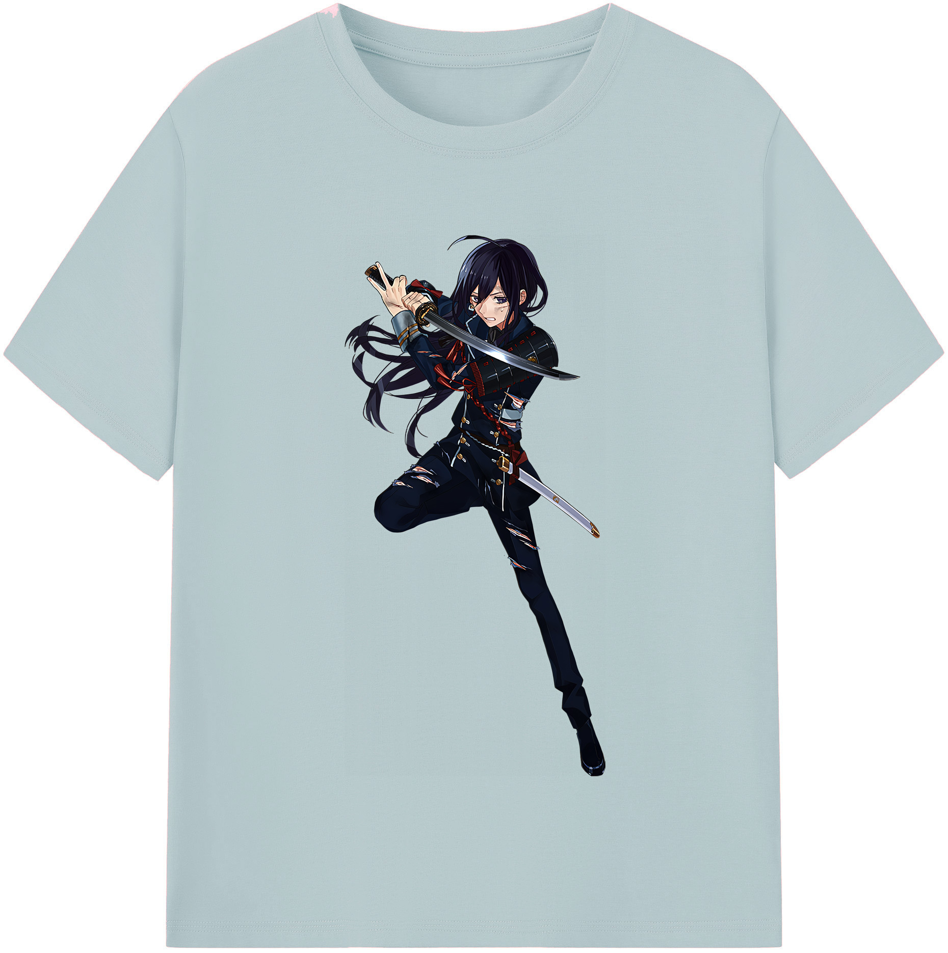 （画像用） 刀剣乱舞 Touken Ranbu 綿100％半袖Tシャツ（フロントプリント）